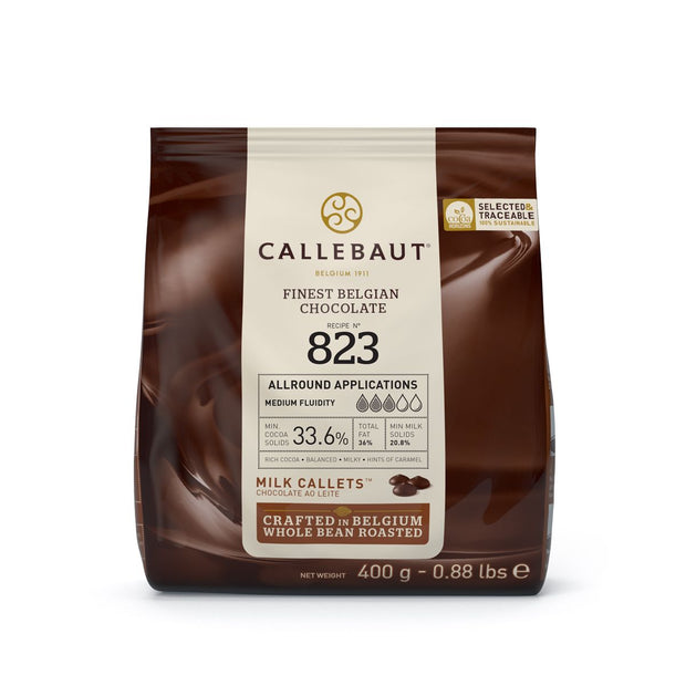 Callebaut Chocolade Callets -Melk- 400g