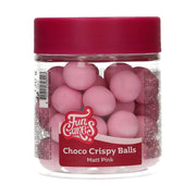 FunCakes Choco Crispy Ballen - Mat Roze