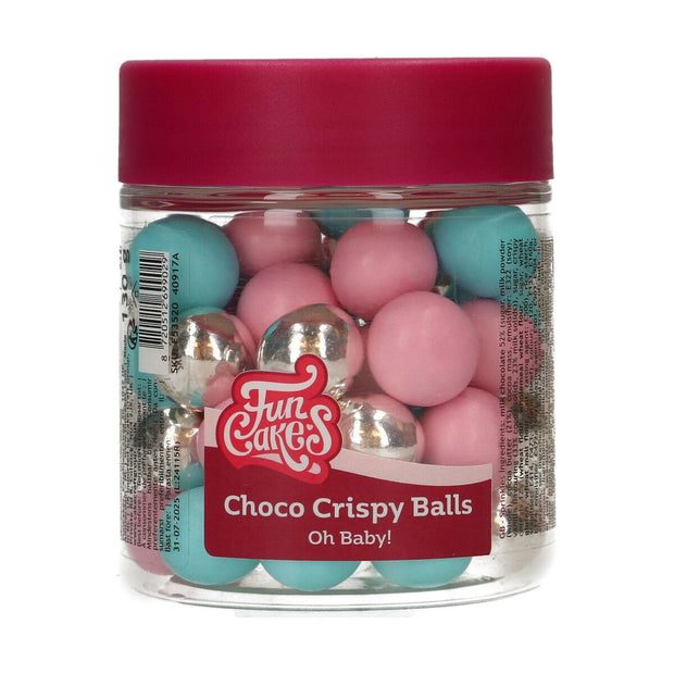 FunCakes Choco Crispy Ballen - OH BABY!