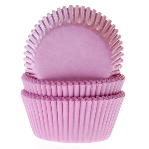 House of Marie Baking cups Licht Roze- pk/50